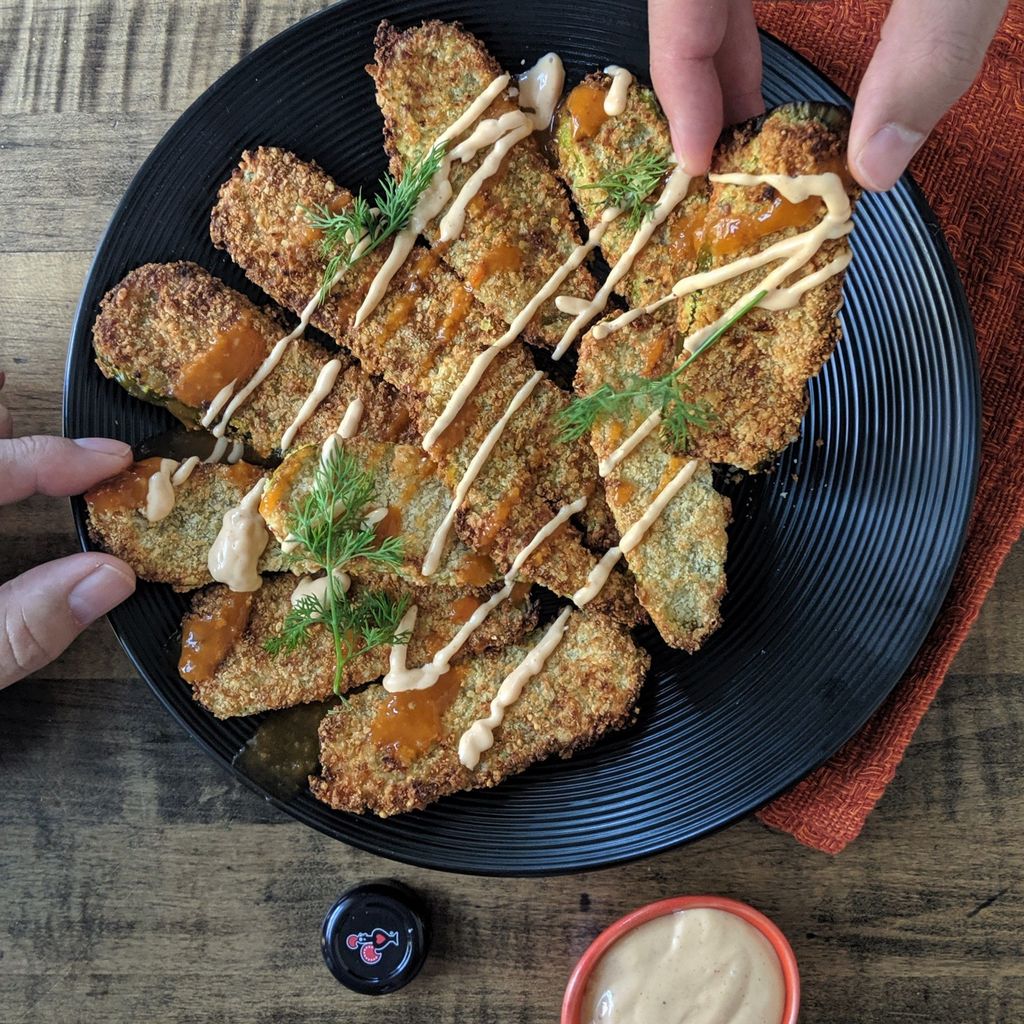 Air-Fryer Pickles