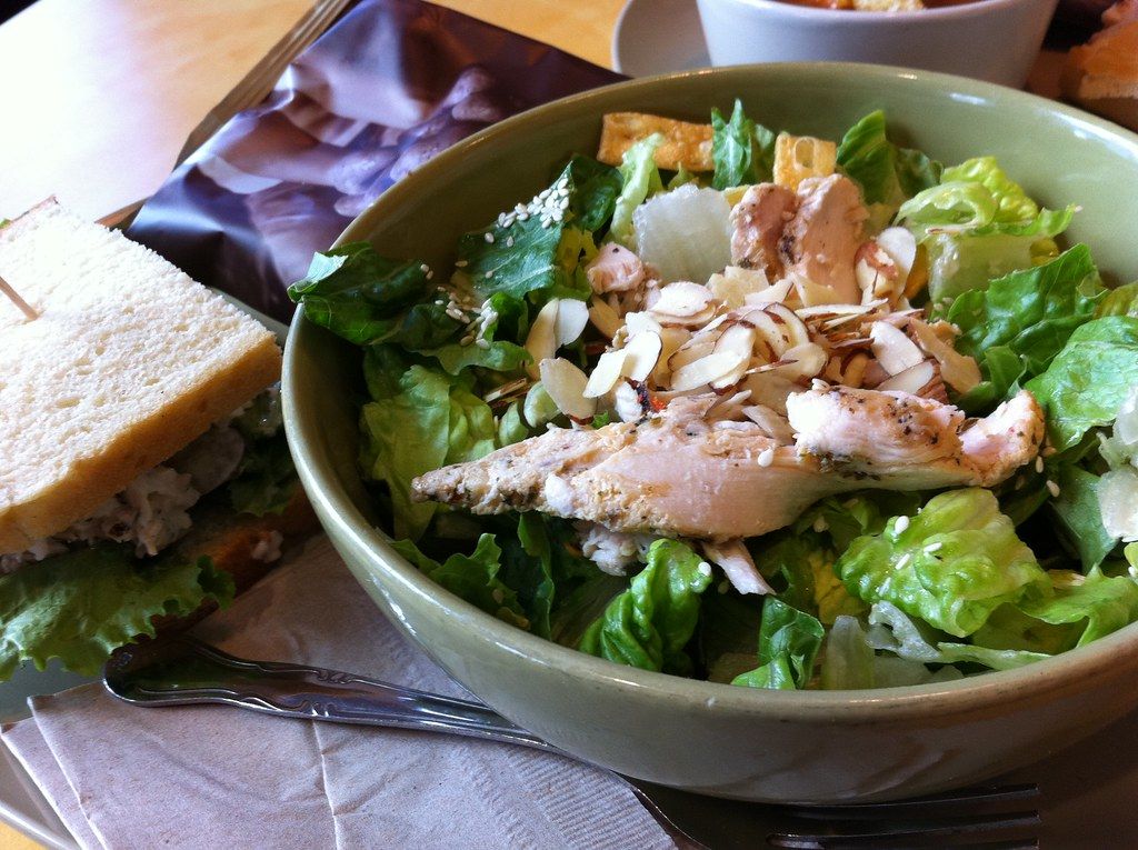 Panera Caesar Salad with Chicken
