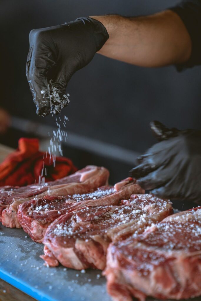 seasoning steak