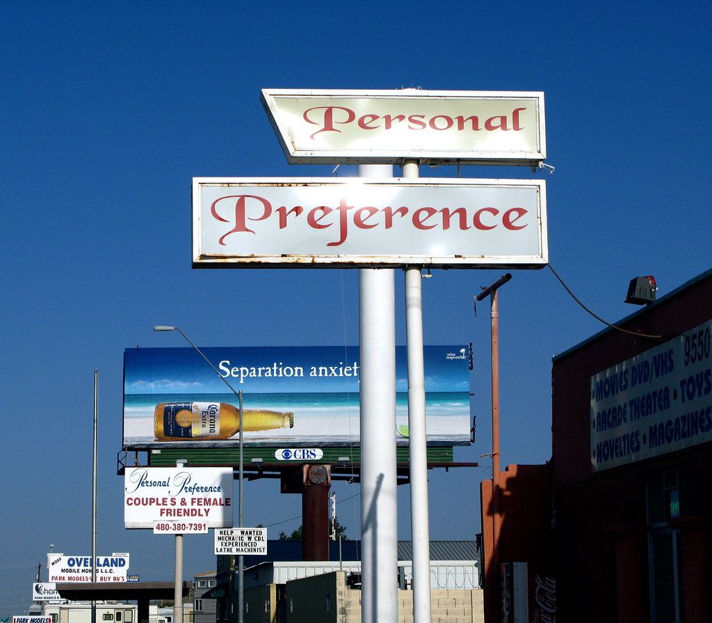 Personal Preference and Satisfaction