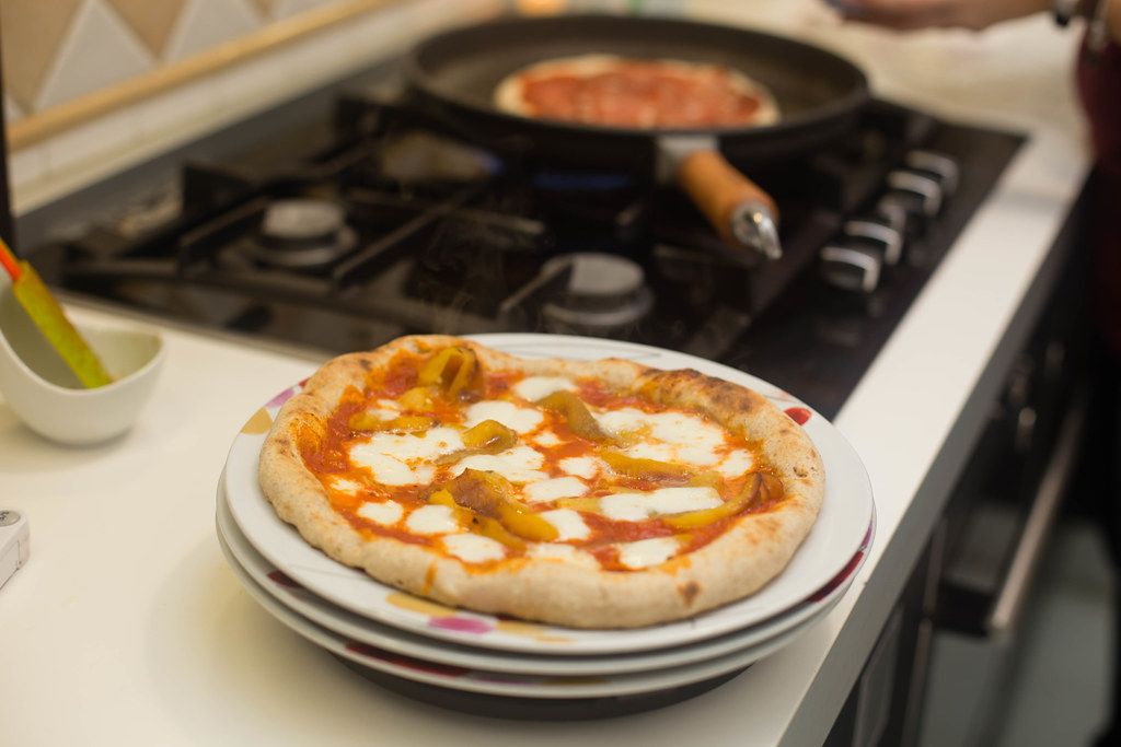 Modern pizza Naples
