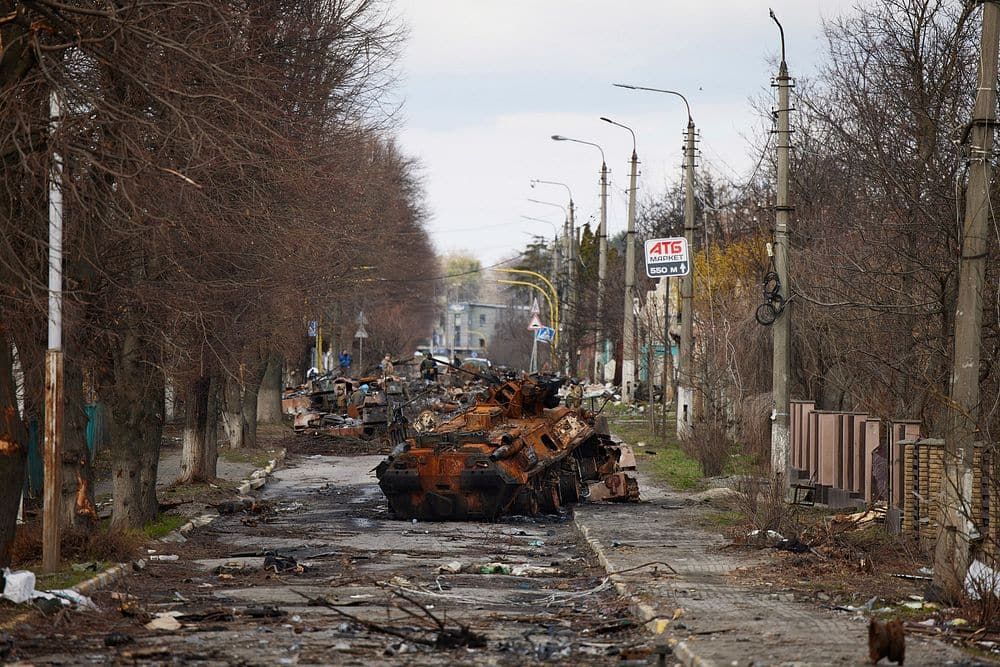 Ukrainian SSR post-war damage