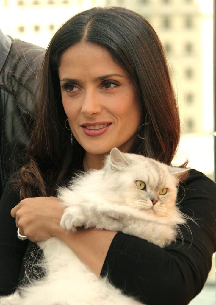Salma Hayek's pet owl