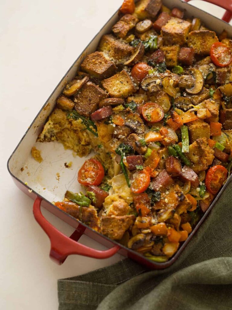 Savory Bread Pudding