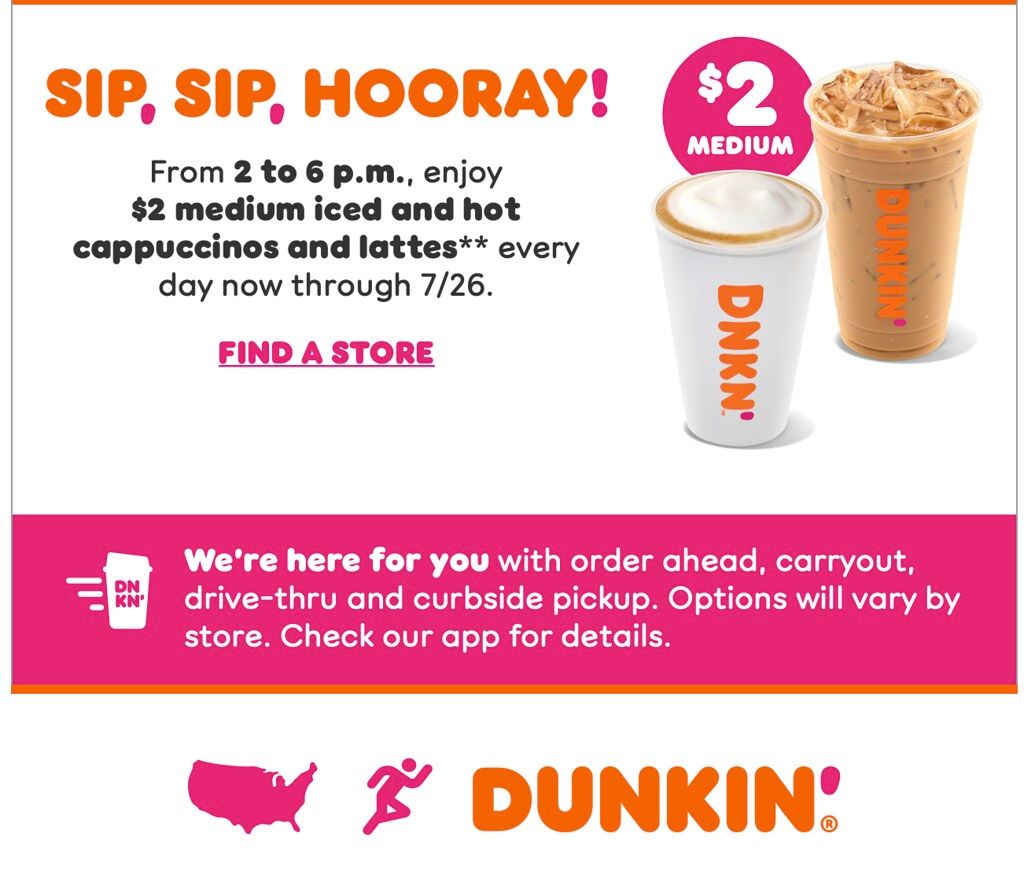 Dunkin' DD Perks program