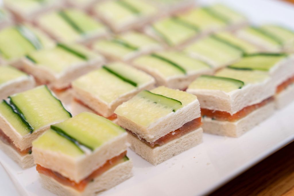 Cucumber-Salmon Salad Sandwich