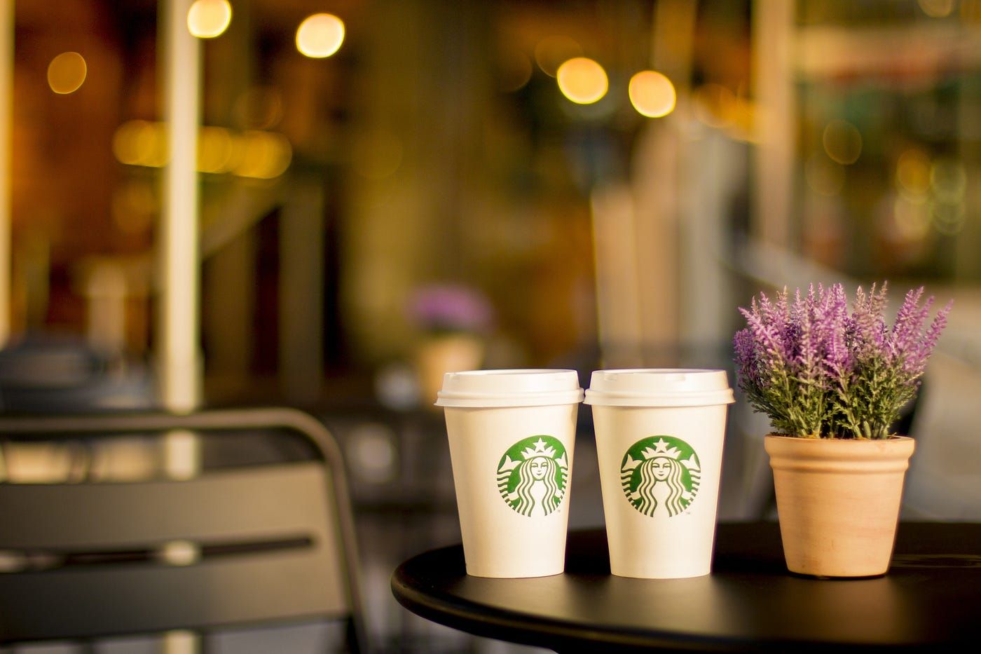 Starbucks personal cup mobile ordering