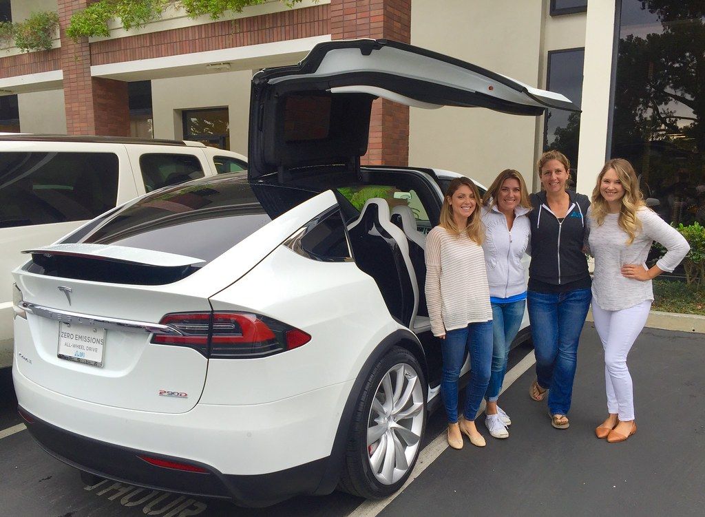 Tesla Model X Falcon Doors