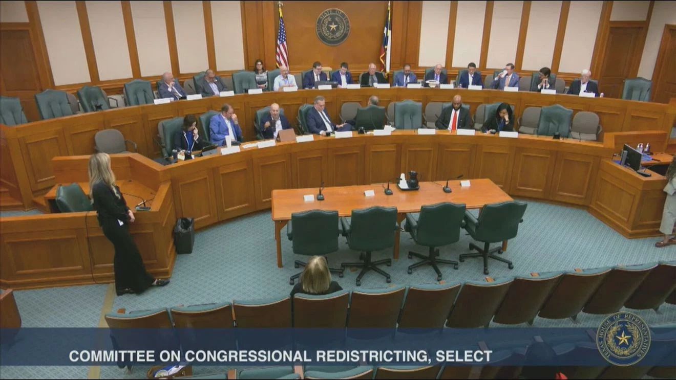 Texas redistricting maps