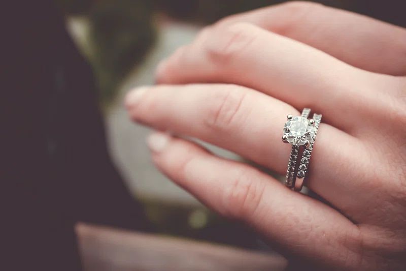 Taylor's Dazzling, Custom-Designed Engagement Ring
