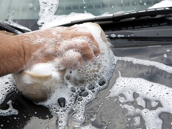 Improper Car Washing Techniques