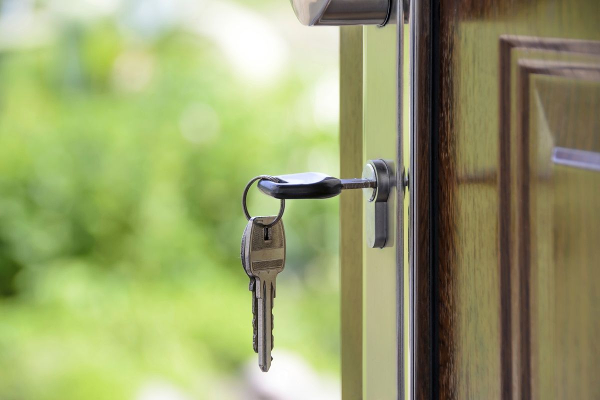 locked doors