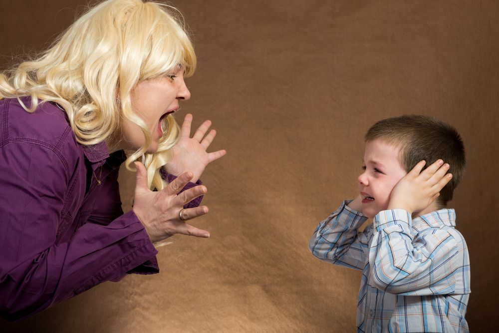 Yelling at Them