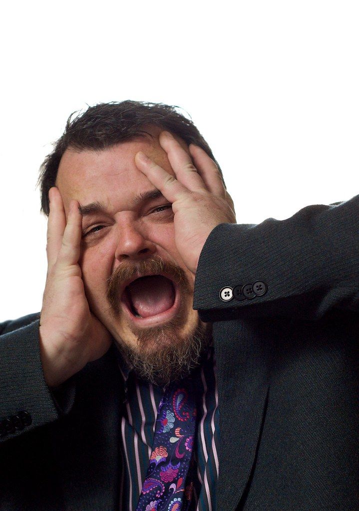 victim screaming
