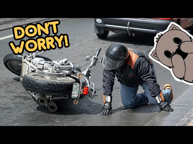 Dropping Your Motorcycle: A Rider’s Guide to Surviving, Repairing, and Claiming