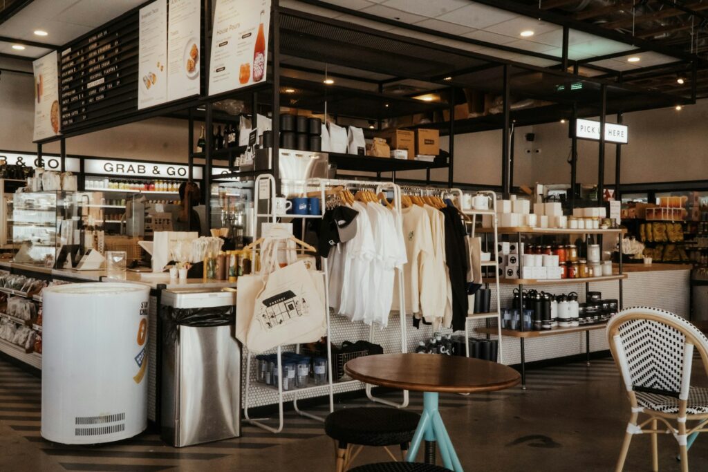 A store filled with lots of items and furniture