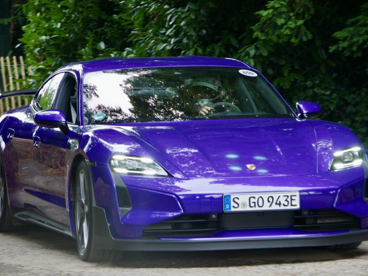2025 Porsche Taycan Turbo GT with Weissach Package