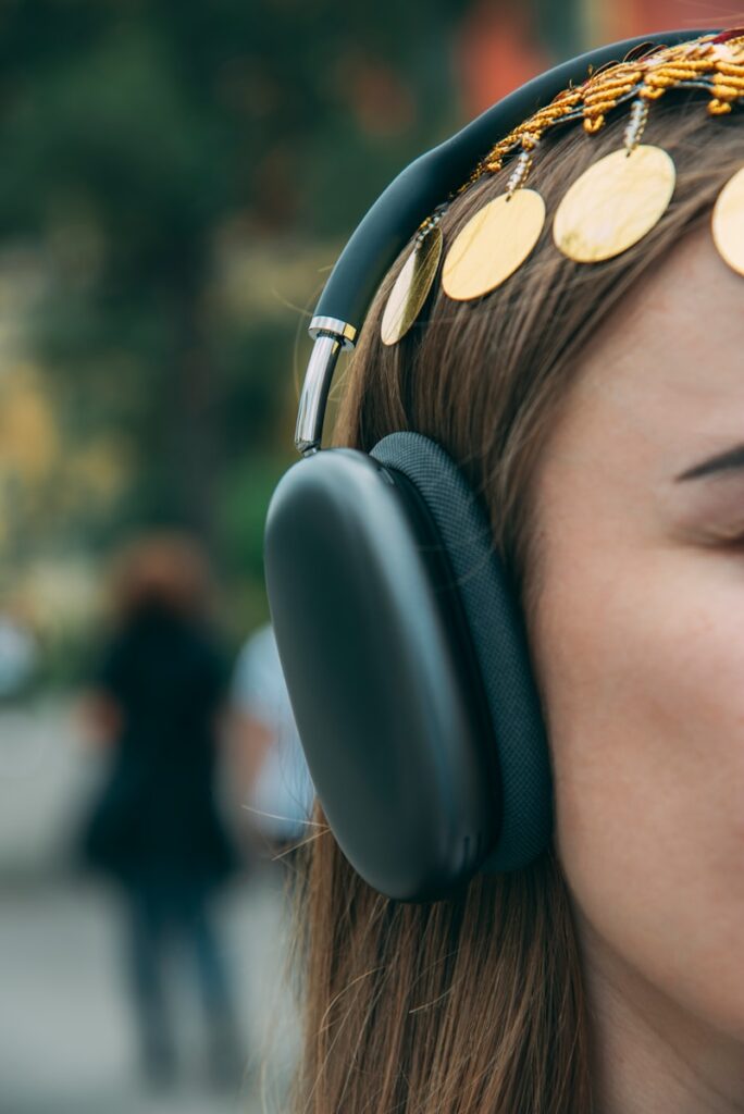 a person wearing a pair of sunglasses