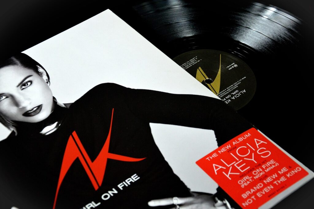 album, music, vinyl, turntable, sound, rhythm, drive, play, vintage, plate, audio, tracks, to listen, party, record, gramophone, alicia keys, girl on fire album, alicia keys, alicia keys, alicia keys, alicia keys, alicia keys