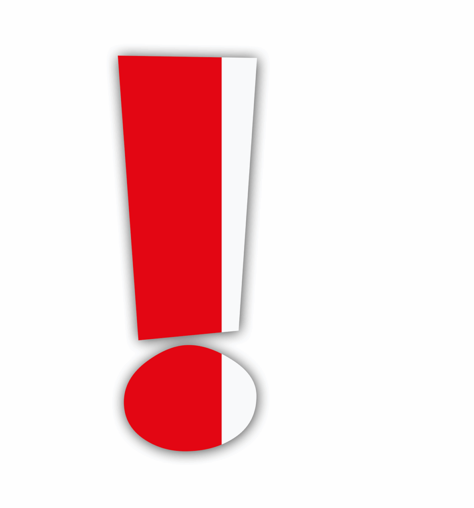 exclamation mark, punctuation marks, important, call sign, prompt phrase, exclamation mark, exclamation mark, exclamation mark, exclamation mark, important, important, important, important, important