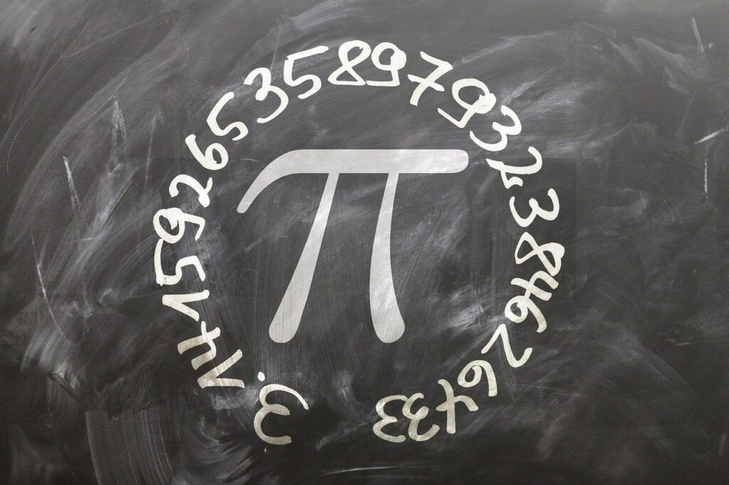 pi, board, blackboard, chalk, math, mathematics, education, learn, learning, school, district, diameter, extensive, numbers, circumference, mathematical, constant, digits, trigonometry, geometry, black and white, monochrome, math, math, math, math, math, mathematics, education, numbers