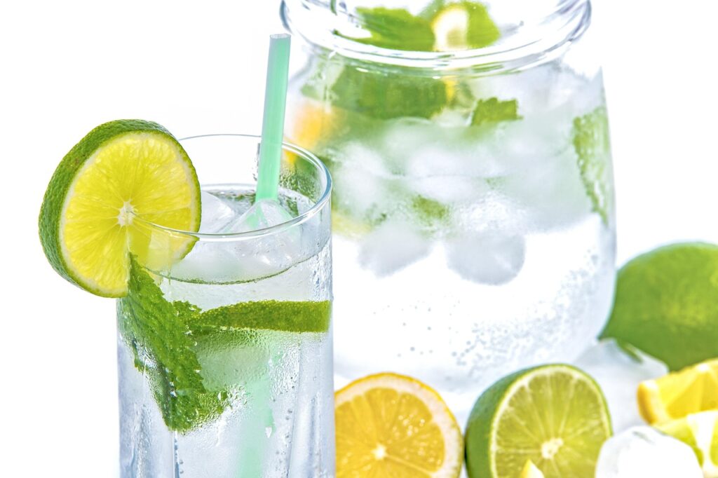 drink, glass, lime, mint, cold, fresh, refreshing, citrus, lemonade, refreshment, beverage, carbonated water, fruit, juice, tonic water, straw, drink, drink, drink, drink, drink, mint, lemonade, lemonade, lemonade, fruit, fruit, fruit, juice, juice, juice, juice