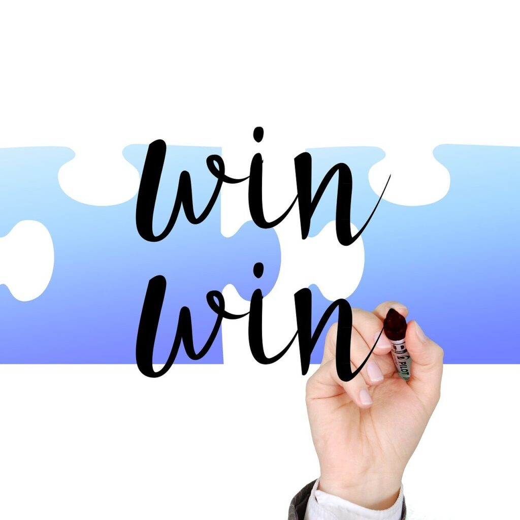 winner, success, hand, write, marker, strategy, one-two, balance of interests, mutual, profit, both, benefit, compensation, concept, win win, successful, perfomance, business success, loser, benefit, benefit, benefit, benefit, benefit