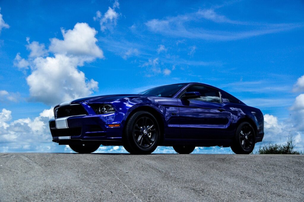 mustang, car, muscle car, ford mustang, auto, vehicle, fast, ford, performance, muscle, automotive, car wallpapers, power, sportscar, blue car, blue power