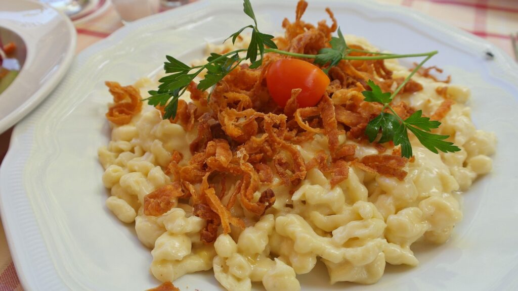 cheese noodles, spaetzle, cheese, tasty, eat food, fried onion, onion, hearty, spaetzle, spaetzle, spaetzle, spaetzle, spaetzle