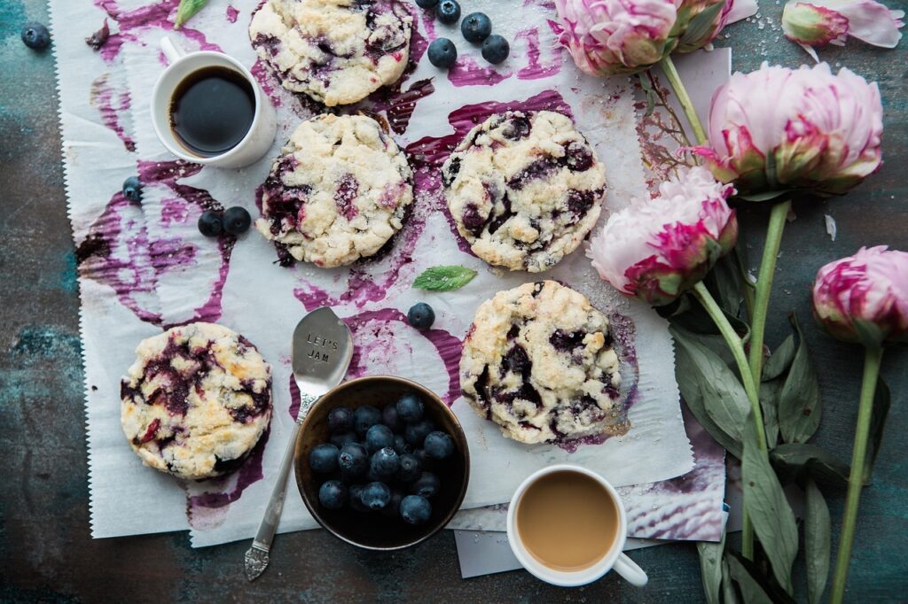 cookies, blueberries, bowl, delicious, desserts, food, homemade, homemade cookies, pastries, sweets, tasty, treats, flat lay, composition, food photography, cookies, cookies, cookies, cookies, cookies, food