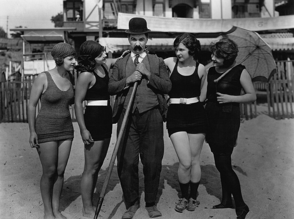 beach, silent film, mack sennett, bathing beauties, nature, summer, gray beach, gray summer, gray film