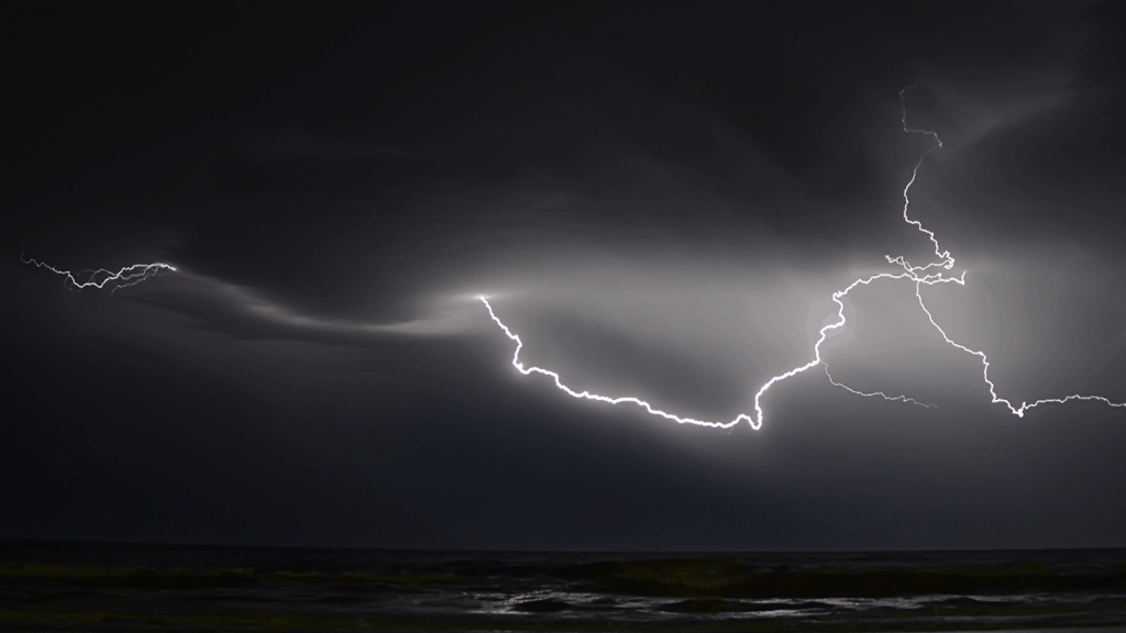 thunderbolt, night sky, lightning, weather, storm, stormy weather, lightning bolt, thunderstorm, night, dark, bolt, sky, nature, gray sky