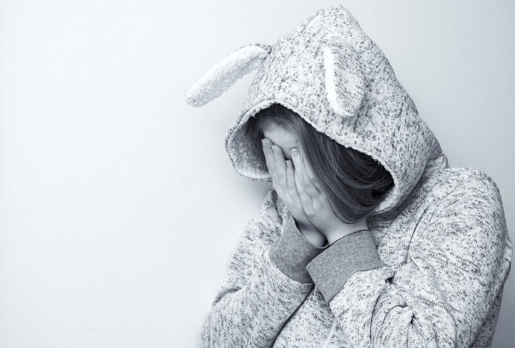 woman, sad, portrait, crying, sad girl, desperate, depressed, cry, hopeless, loss, teenager, despair, depression, girl, tormented, torment, sadness, fear, anxious, tears, mourning, alone, lonely, bullying, hoodie, emotion, young, person, human, problem, monochrome, black and white