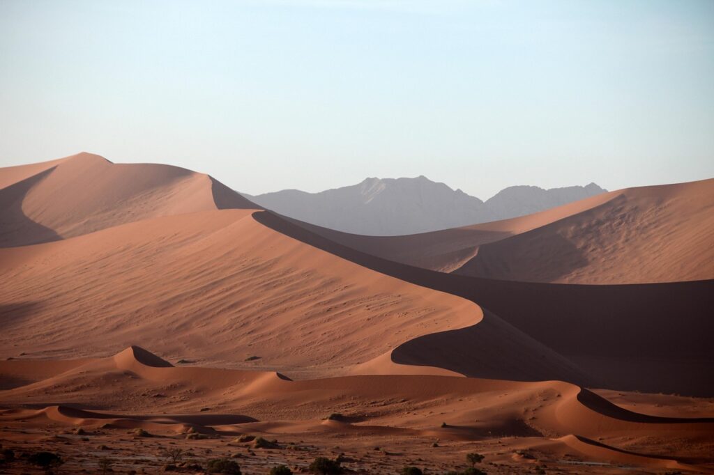 namibia, desert, sand, dune, dust, drought, sahara, nature, africa