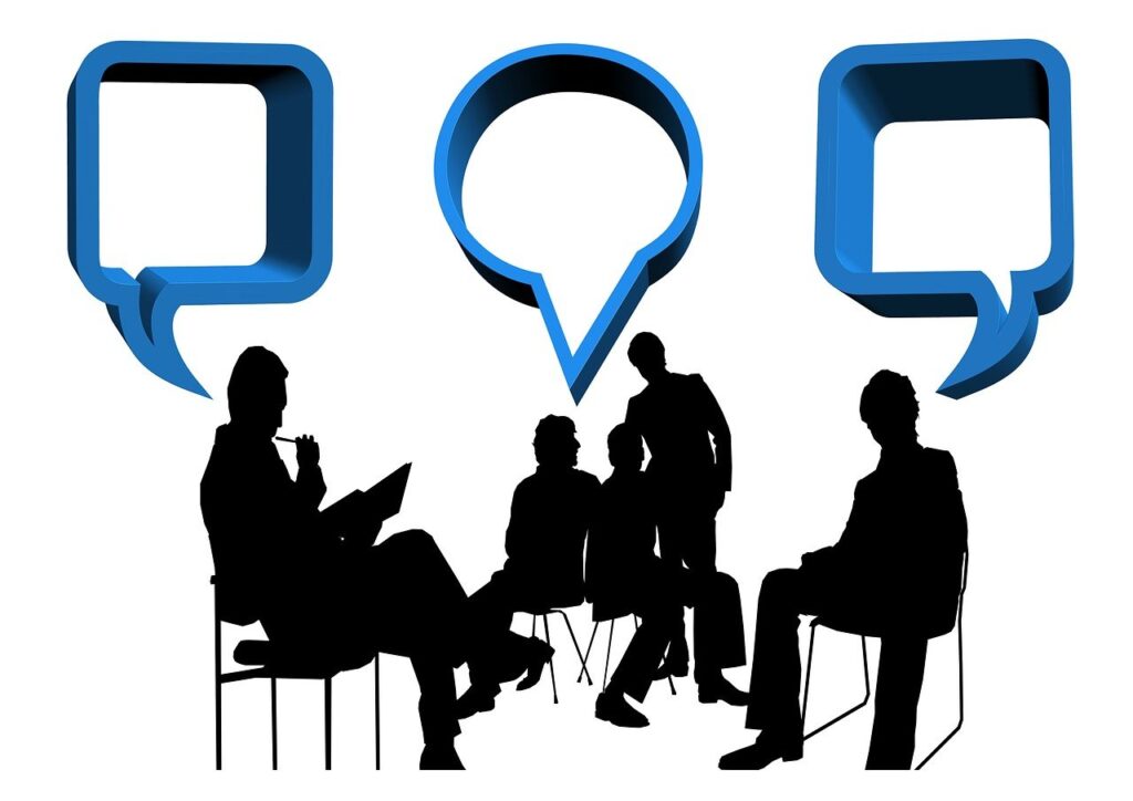 exchange of ideas, debate, discussion, entertainment, parley, conversation, interview, speech and conversational exchange, consultation, dispute, change speech, conference, konsilium, dialogue, dialog, debate, debate, debate, debate, debate, interview, interview, interview, dialogue, dialogue
