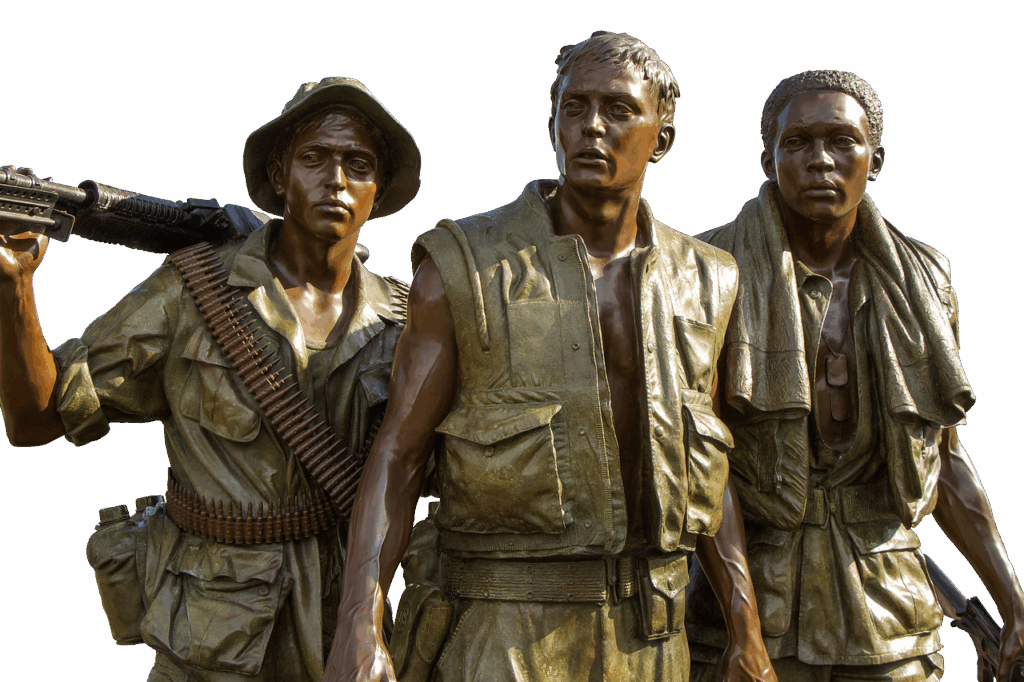vietnam memorial, soldiers, bronze, monument, statue, soldier, war memorial, memorial, war, sculpture, vietnam, veteran, army, young men, died, overseas, military, friends, psd, isolated, vietnam memorial, vietnam memorial, veteran, veteran, veteran, veteran, veteran