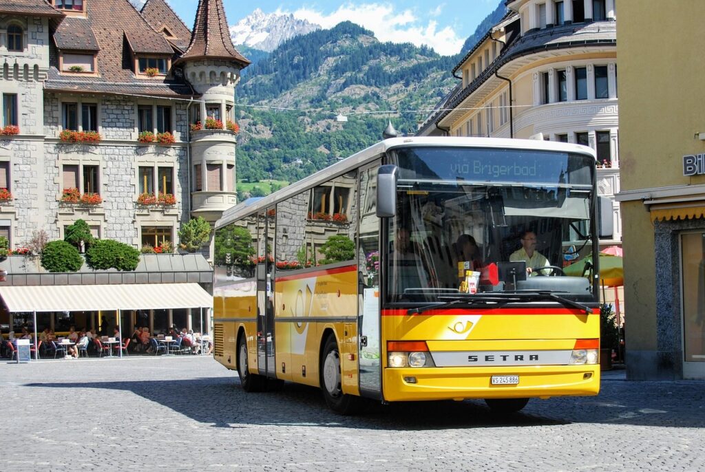 bus, public transport, city, switzerland, bus, bus, bus, bus, bus