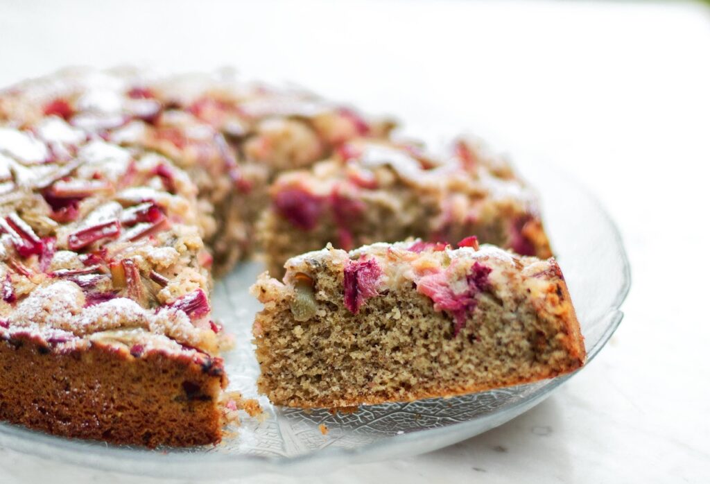 cake, pastry, rhubarb, rhubarb, rhubarb, rhubarb, rhubarb, rhubarb