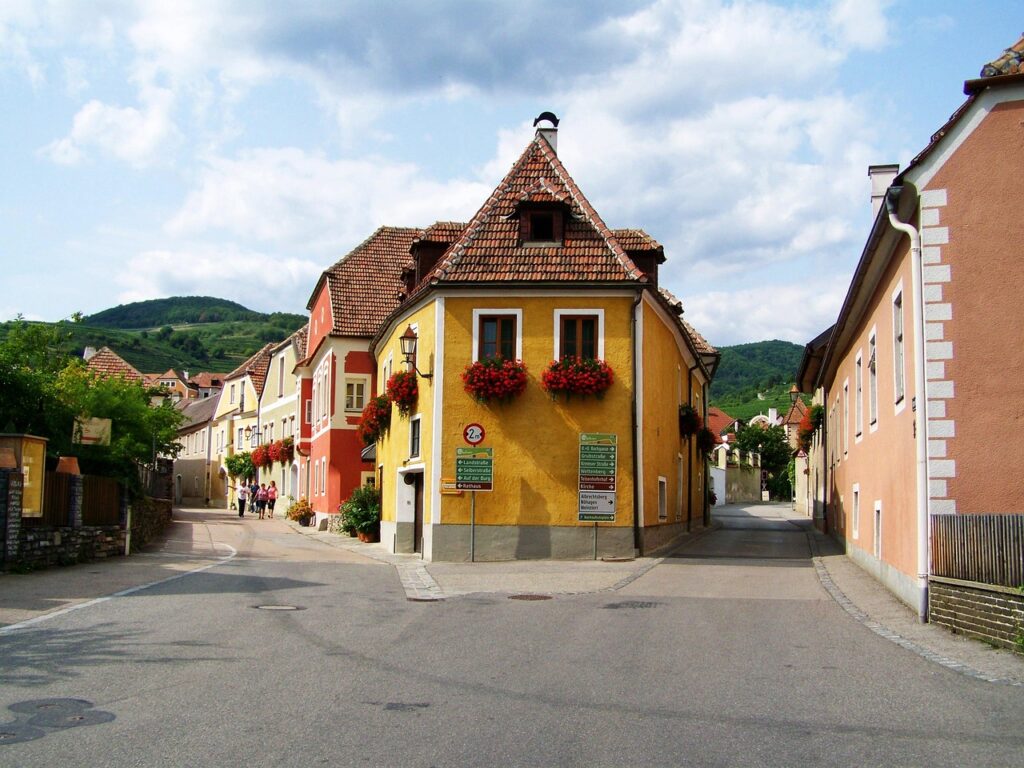 weissen kirchen, austria, small-town architecture, austria, austria, austria, austria, austria