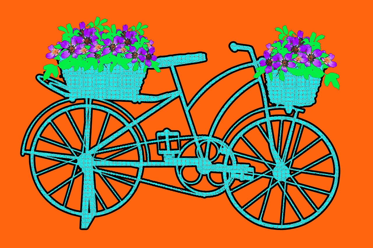 bike pop art, pop art, bike, orange background, two wheels, wheels, pop art, pop art, pop art, pop art, pop art