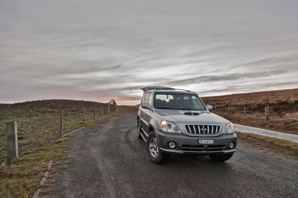 car, auto, 4wd, drive, automobile, vehicle, car wallpapers, automotive, road, street, countryside, rural, road trip, hyundai terracan, terracan, hyundai, scotland, orkney islands