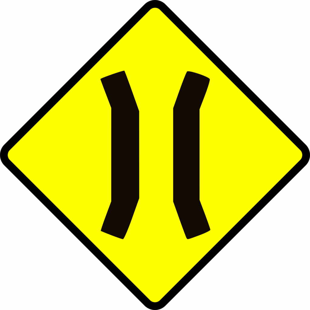 narrow bridge, bridge, narrow, warning, danger, caution, sign, symbol, traffic, road, narrow bridge, narrow bridge, narrow bridge, bridge, bridge, narrow, narrow, narrow, narrow, narrow, warning
