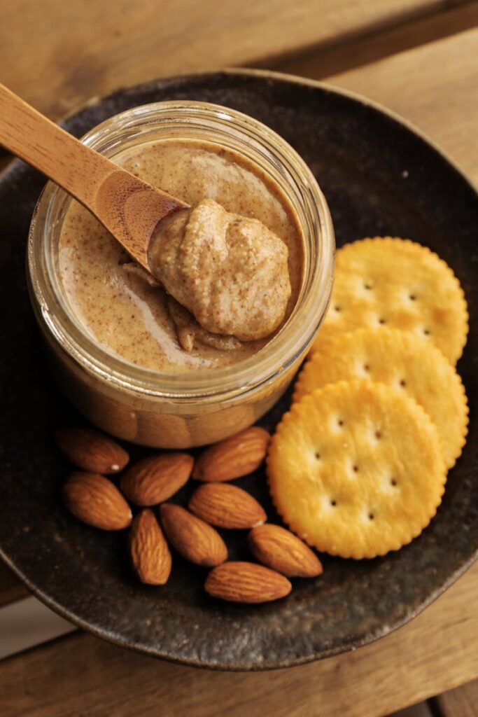 Almond Butter and Crackers