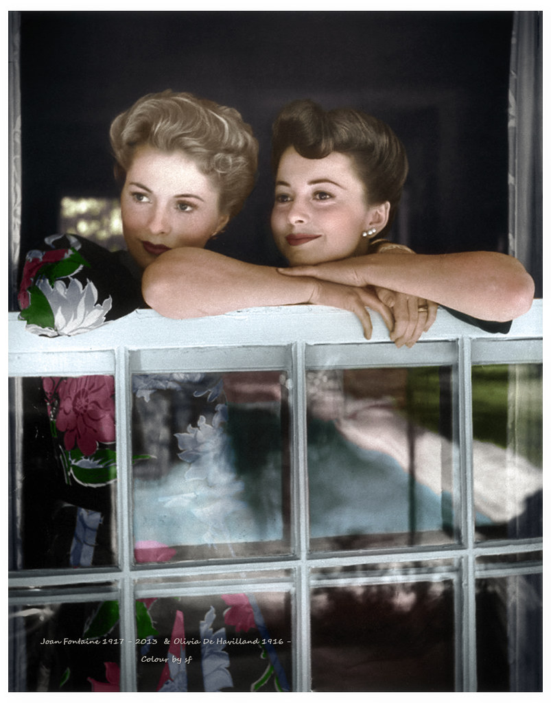 Joan Fontaine & Olivia De Havilland