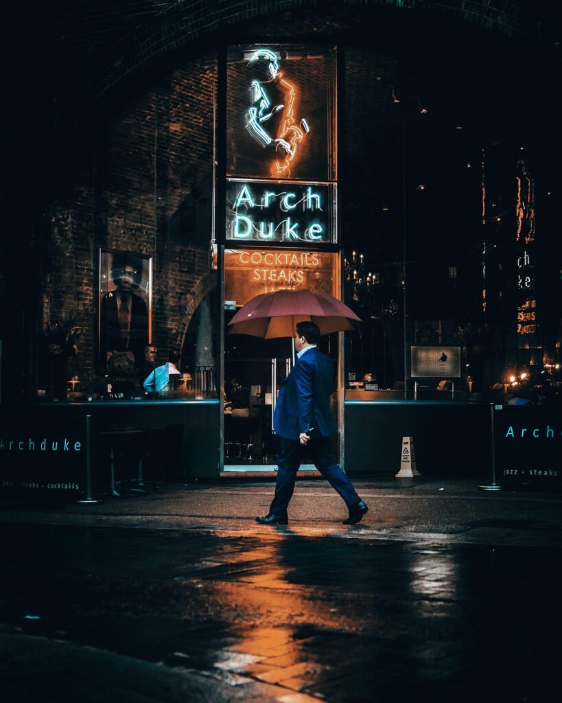 street, raining, night, evening, urban, nature, man, city, rain, road, cinematic, cityscape, london, black wallpaper, black