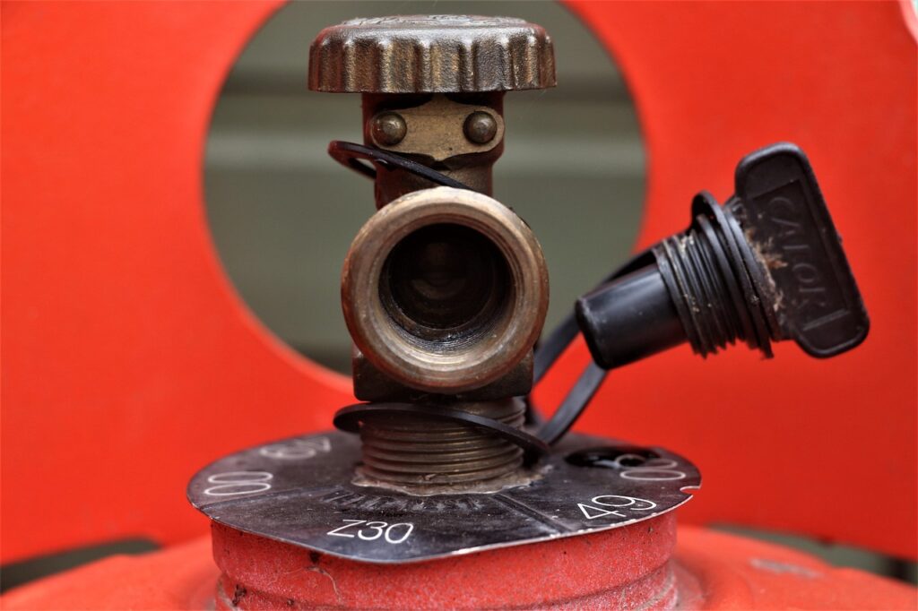 gas, fitting, tap, industrial, turn, control, ownership bottle, refilling, propane, flammable, red, cylinder, pressure, red bottle, red industry, propane, propane, propane, propane, propane