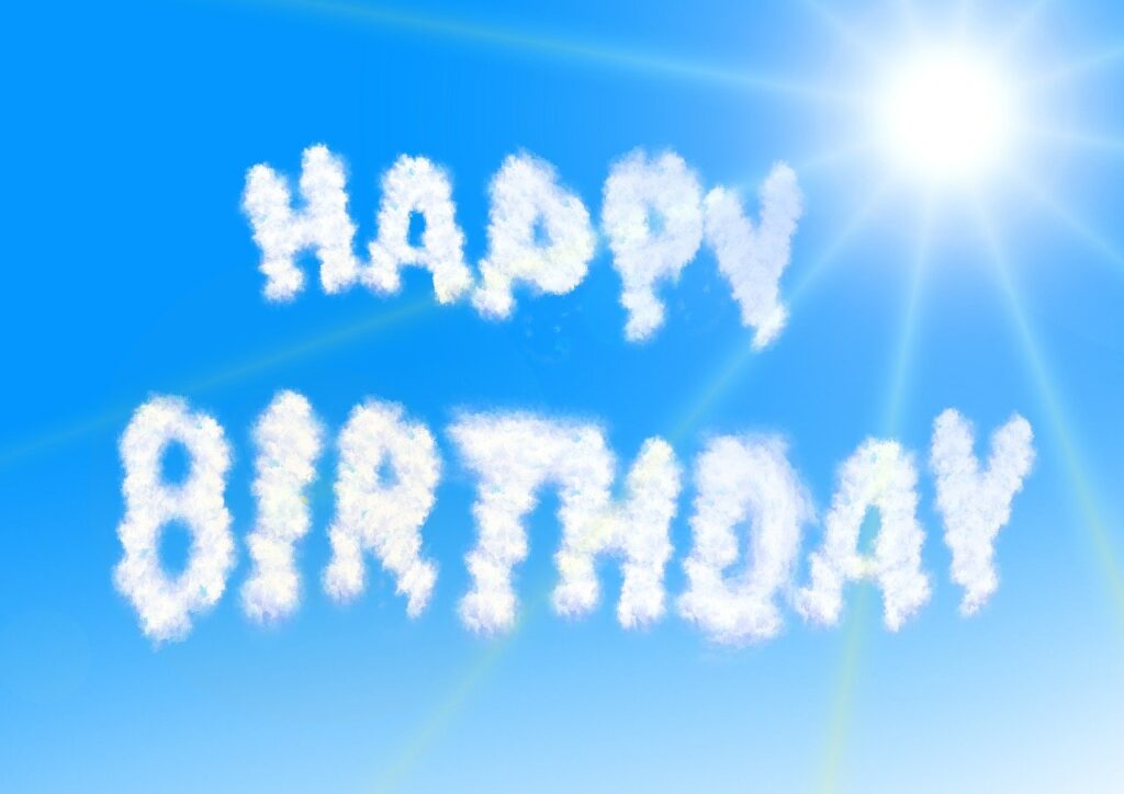 clouds, date of birth, heaven, sun, greeting, happiness, congratulation, nature, seem, sunlight, romantic, happy birthday, greeting card, blue, white, affection, love, word cloud, feelings