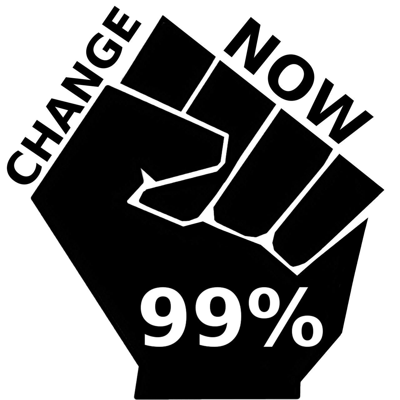 hand, fist, logo, change, 99, change, change, change, change, change