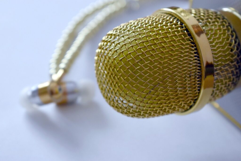 microphone, singing, music, sing, vocals, voice, headphones, golden, song, songs, musician, singer, concert, audio, sound, entertainment