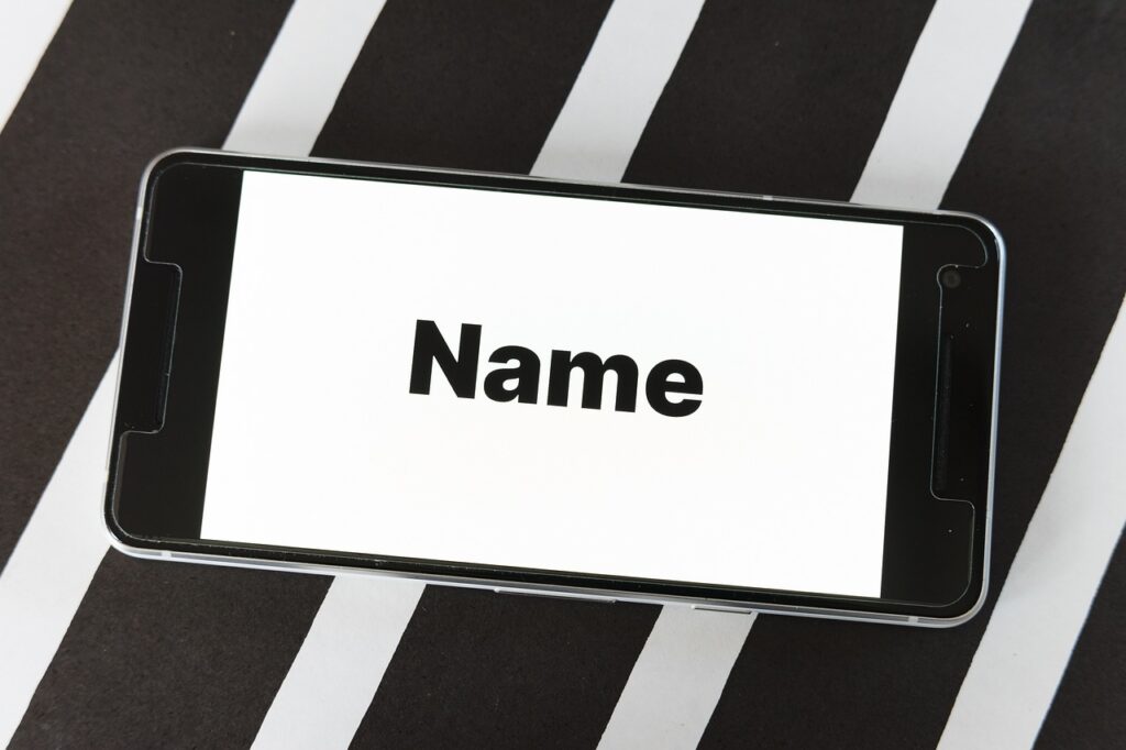 mockup, screen, smartphone, website, blog, word, name, idea, startup, domain, child, business, name, name, name, name, name, domain
